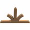 Ekena Millwork Richland Timber Gable Bracket, Western Red Cedar, 60"W x 40"H x 3 1/2"D x 5 1/2"F, 16/12 Pitch GBW060X40X0406RIC00SWR - alternate 5